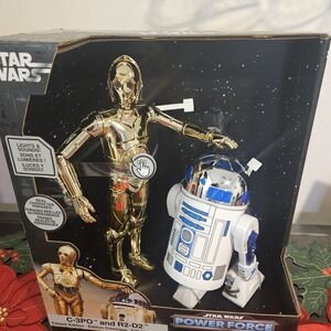Star Wars Power Force C-3PO and R2-D2 Figures - Gold and White NEW❤️